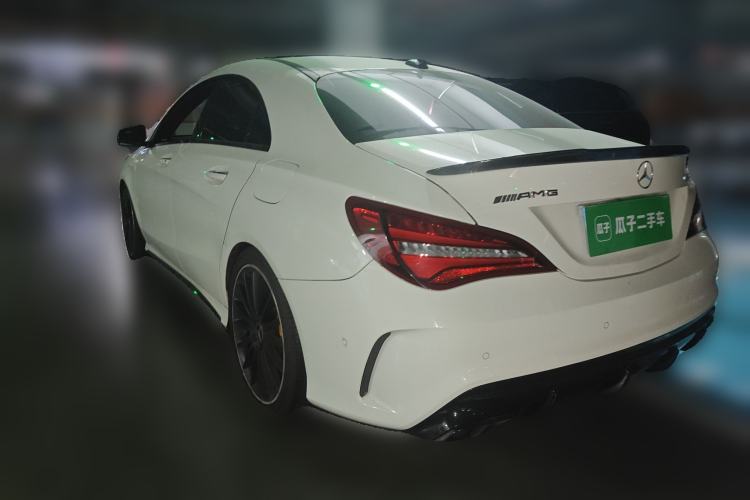 Used Mercedes-Benz CLA AMG 2017 Facelift AMG CLA 45 4MATIC Rear Left 45 Deg