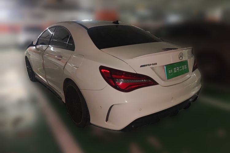 Used Mercedes-Benz CLA AMG 2017 Facelift AMG CLA 45 4MATIC Rear Left 45 Deg