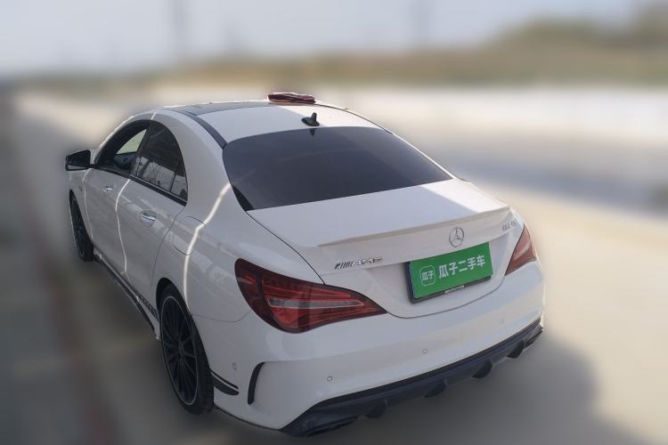 Used Mercedes-Benz CLA AMG 2017 Facelift AMG CLA 45 4MATIC Rear Left 45 Deg