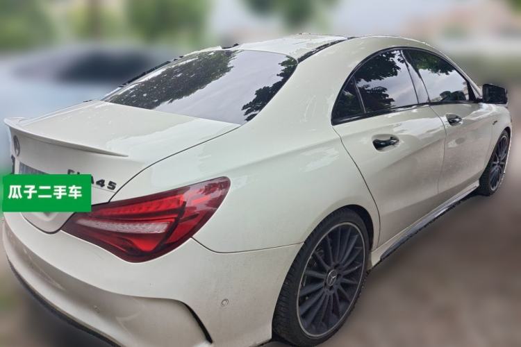 Used Mercedes-Benz CLA AMG 2017 Facelift AMG CLA 45 4MATIC Rear Right 45 Deg