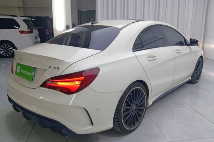 Used Mercedes-Benz CLA AMG 2017 Facelift AMG CLA 45 4MATIC Rear Right 45 Deg