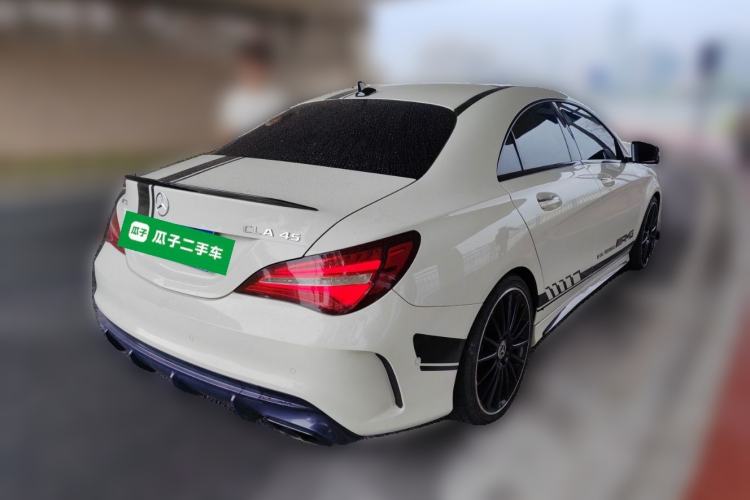 Used Mercedes-Benz CLA AMG 2017 Facelift AMG CLA 45 4MATIC Rear Right 45 Deg