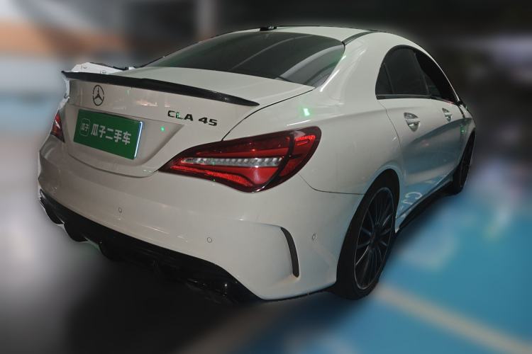 Used Mercedes-Benz CLA AMG 2017 Facelift AMG CLA 45 4MATIC Rear Right 45 Deg