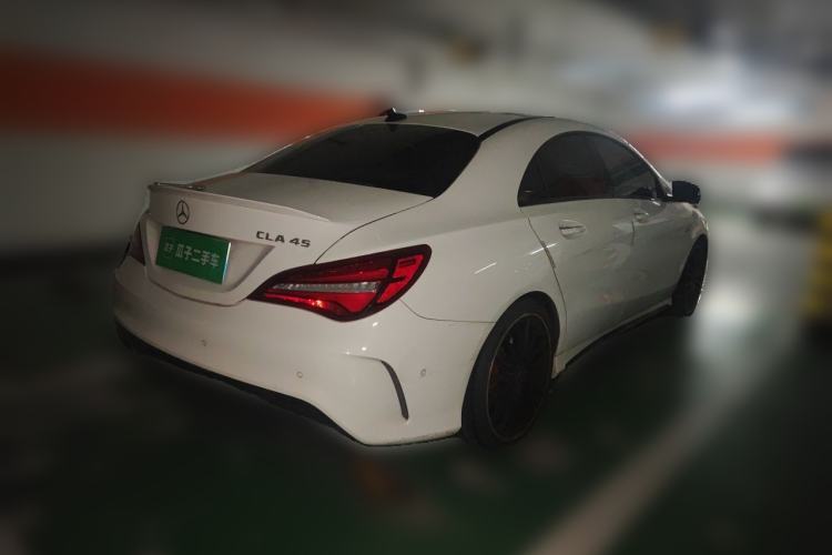 Used Mercedes-Benz CLA AMG 2017 Facelift AMG CLA 45 4MATIC Rear Right 45 Deg