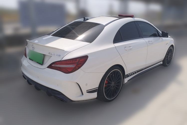 Used Mercedes-Benz CLA AMG 2017 Facelift AMG CLA 45 4MATIC Rear Right 45 Deg