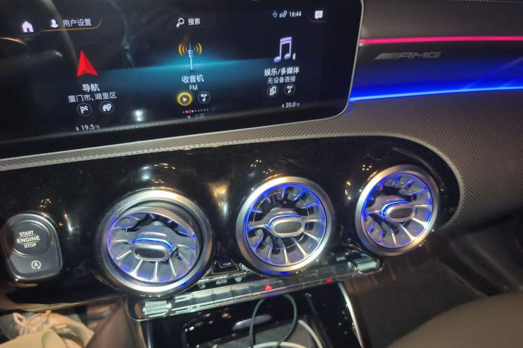 Used Mercedes-Benz CLA AMG 2020 AMG CLA 45 4MATIC+ Audio And AC Panel