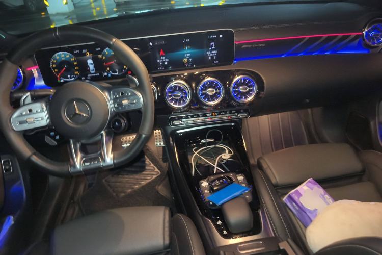 Used Mercedes-Benz CLA AMG 2020 AMG CLA 45 4MATIC+ Center Console