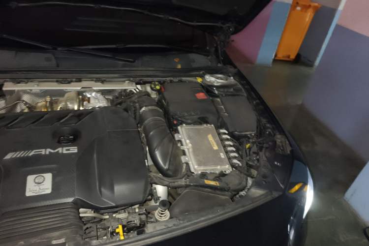 Used Mercedes-Benz CLA AMG 2020 AMG CLA 45 4MATIC+ Engine Bay Left