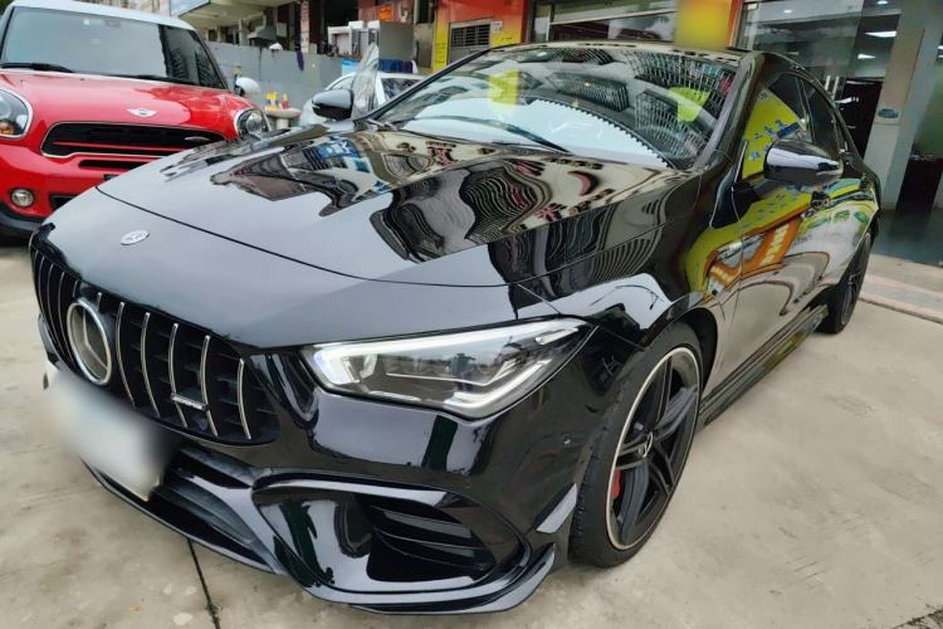 Used Mercedes-Benz CLA AMG 2020 AMG CLA 45 4MATIC+ Front Left 45 Deg