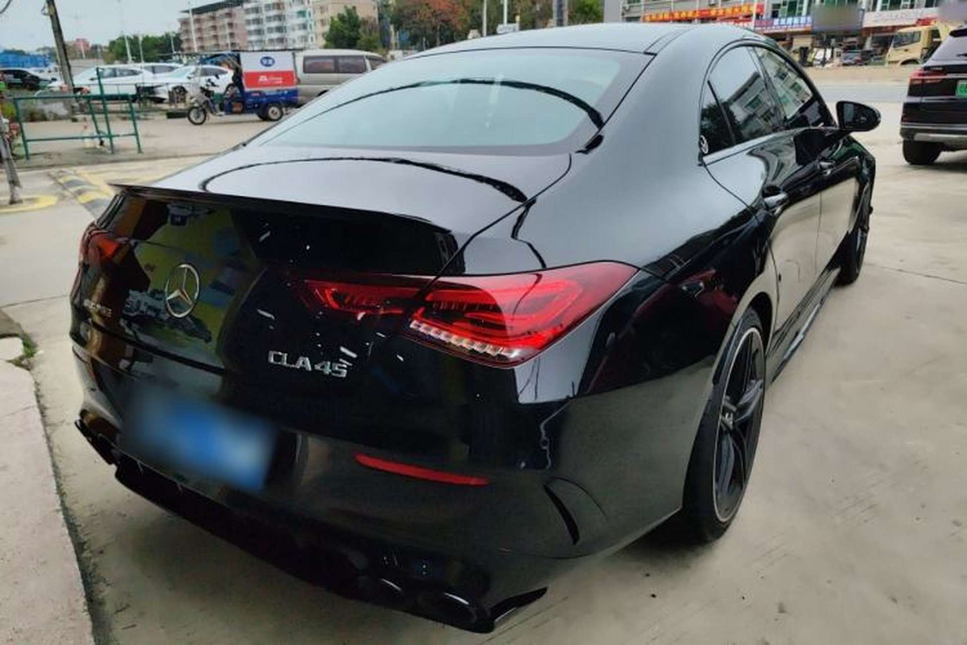 Used Mercedes-Benz CLA AMG 2020 AMG CLA 45 4MATIC+ Rear Right 45 Deg