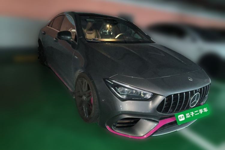 Used Mercedes-Benz CLA AMG 2020 AMG CLA 45 4MATIC+ Front Right 45 Deg