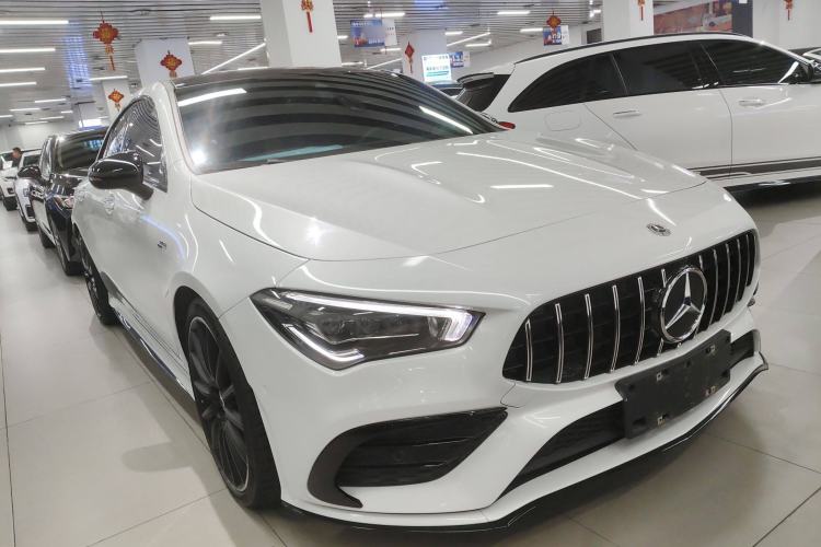 Used Mercedes-Benz CLA AMG 2020 AMG CLA 35 4MATIC Front Right 45 Deg