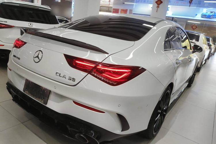 Used Mercedes-Benz CLA AMG 2020 AMG CLA 35 4MATIC Rear Right 45 Deg