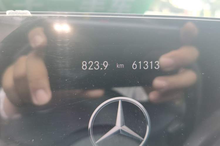 Used Mercedes-Benz CLA AMG 2021 AMG CLA 35 4MATIC Odometer Close Up