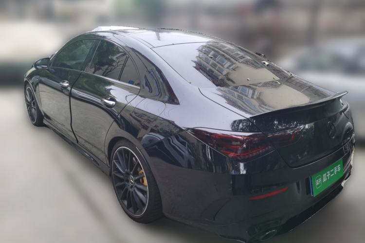 Used Mercedes-Benz CLA AMG 2021 AMG CLA 35 4MATIC Rear Left 45 Deg