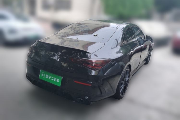Used Mercedes-Benz CLA AMG 2021 AMG CLA 35 4MATIC Rear Right 45 Deg