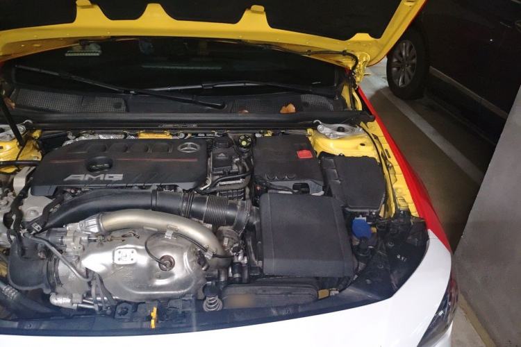 Used Mercedes-Benz CLA AMG 2021 AMG CLA 35 4MATIC Engine Bay Left