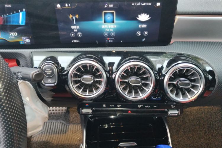 Used Mercedes-Benz CLA AMG 2021 AMG CLA 35 4MATIC Audio And AC Panel