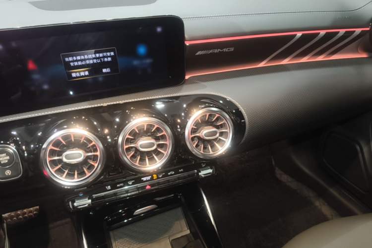 Used Mercedes-Benz CLA AMG 2021 AMG CLA 45 4MATIC+ Audio And AC Panel