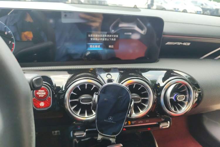 Used Mercedes-Benz CLA AMG 2021 AMG CLA 45 4MATIC+ Audio And AC Panel
