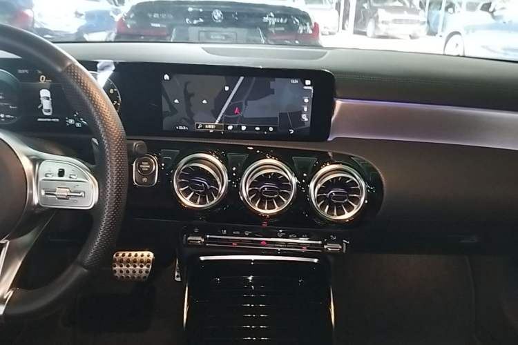 Used Mercedes-Benz CLA AMG 2021 AMG CLA 35 4MATIC Audio And AC Panel