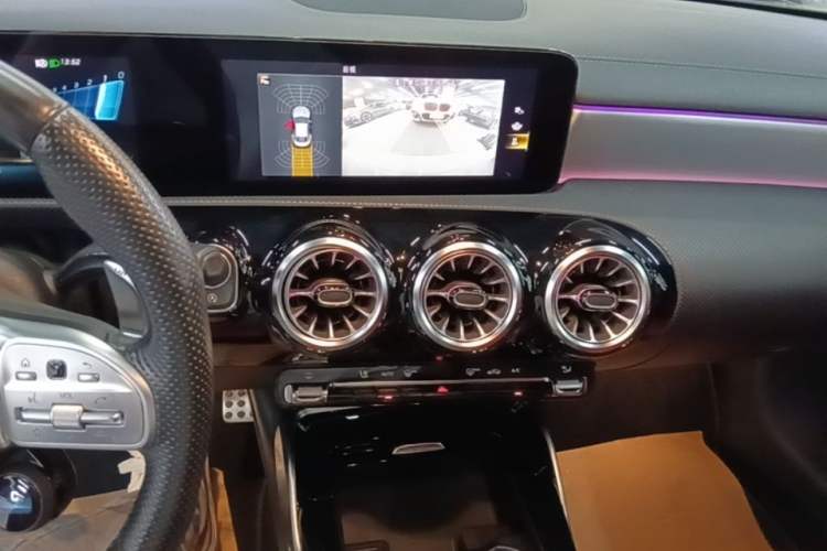 Used Mercedes-Benz CLA AMG 2021 AMG CLA 35 4MATIC Audio And AC Panel