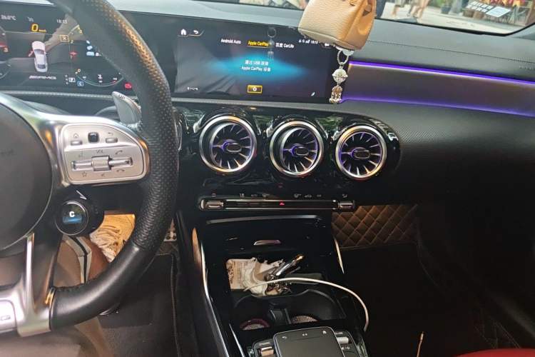 Used Mercedes-Benz CLA AMG 2021 AMG CLA 35 4MATIC Audio And AC Panel