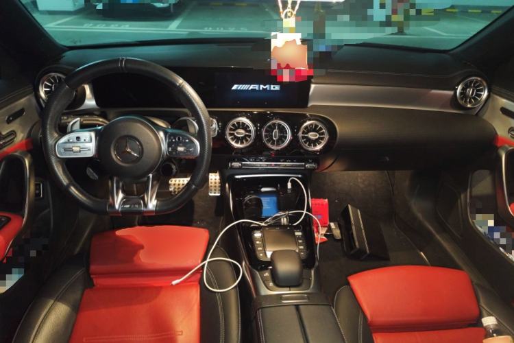 Used Mercedes-Benz CLA AMG 2021 AMG CLA 35 4MATIC Center Console