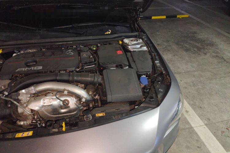 Used Mercedes-Benz CLA AMG 2021 AMG CLA 35 4MATIC Engine Bay Left