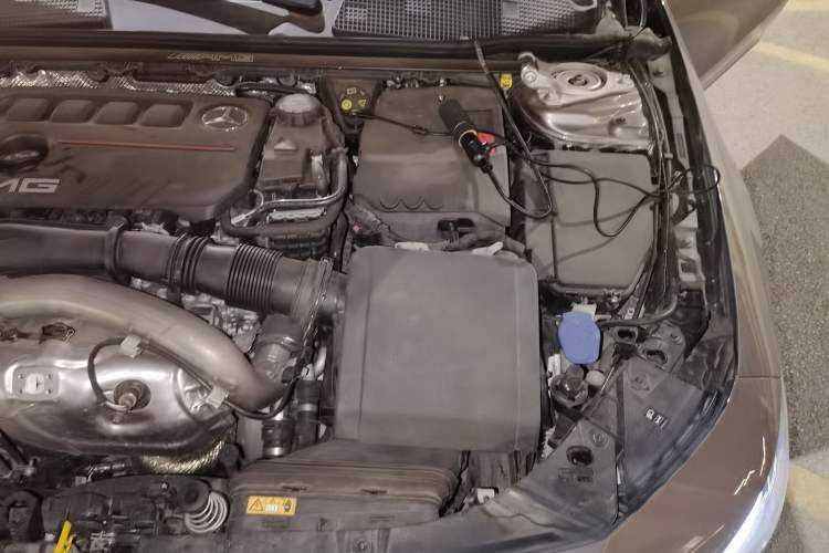 Used Mercedes-Benz CLA AMG 2021 AMG CLA 35 4MATIC Engine Bay Left
