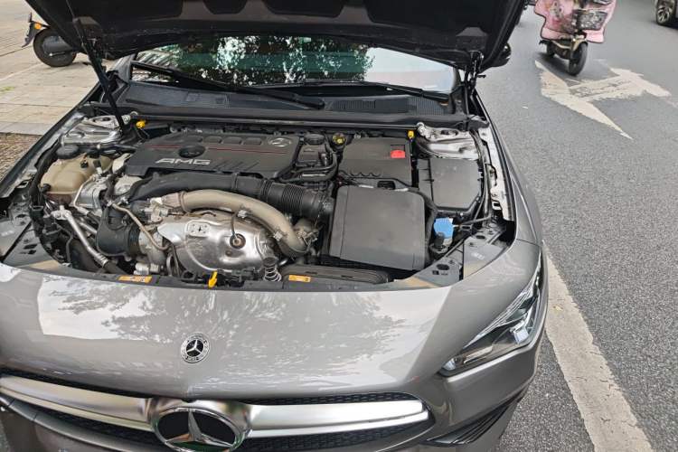 Used Mercedes-Benz CLA AMG 2021 AMG CLA 35 4MATIC Engine Bay Left