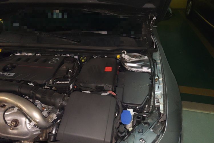 Used Mercedes-Benz CLA AMG 2021 AMG CLA 35 4MATIC Engine Bay Left