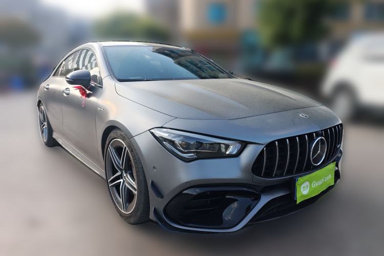 Used Mercedes-Benz CLA AMG 2021 AMG CLA 45 4MATIC+ Front Right 45 Deg