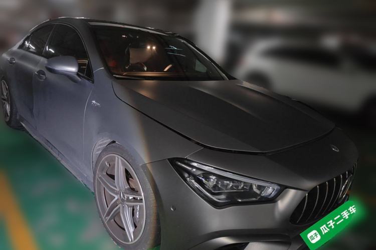 Used Mercedes-Benz CLA AMG 2021 AMG CLA 45 4MATIC+ Front Right 45 Deg