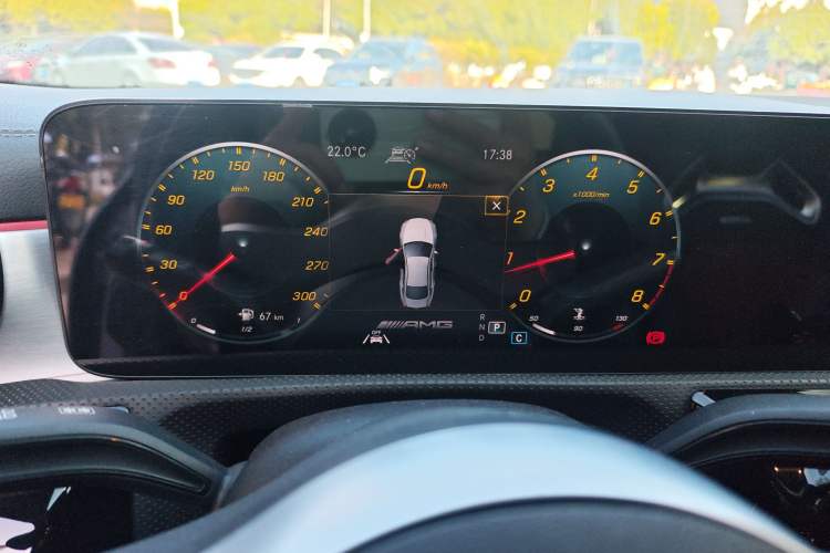 Used Mercedes-Benz CLA AMG 2021 AMG CLA 45 4MATIC+ Instrument Cluster
