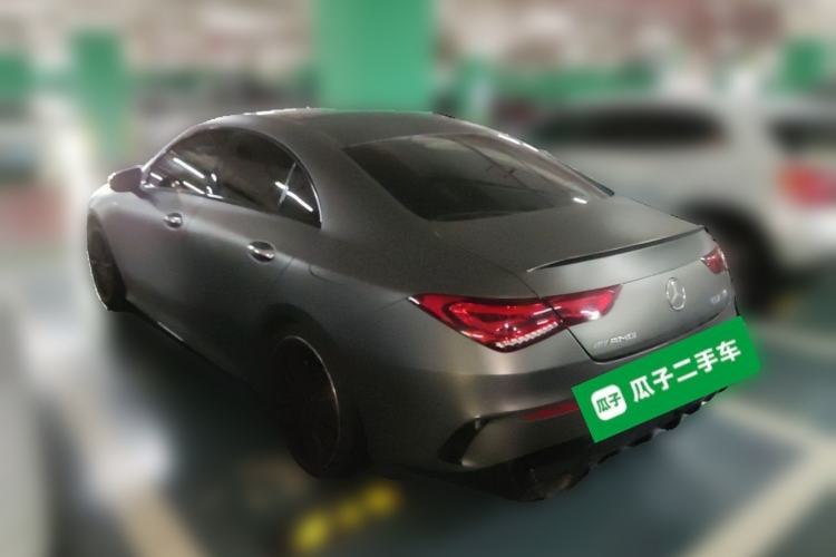 Used Mercedes-Benz CLA AMG 2021 AMG CLA 35 4MATIC Rear Left 45 Deg