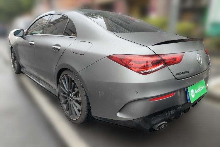 Used Mercedes-Benz CLA AMG 2021 AMG CLA 35 4MATIC Rear Left 45 Deg