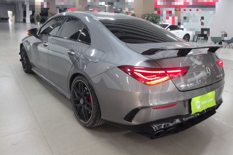 Used Mercedes-Benz CLA AMG 2021 AMG CLA 45 S 4MATIC+ Rear Left 45 Deg