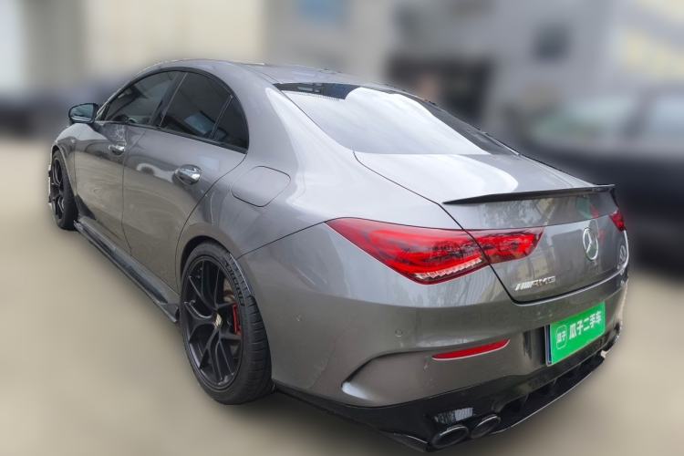 Used Mercedes-Benz CLA AMG 2021 AMG CLA 35 4MATIC Rear Left 45 Deg