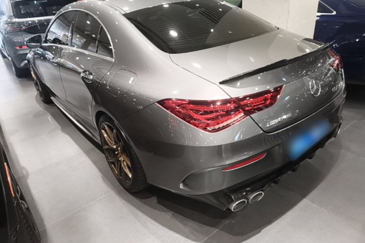 Used Mercedes-Benz CLA AMG 2021 AMG CLA 45 4MATIC+ Rear Left 45 Deg