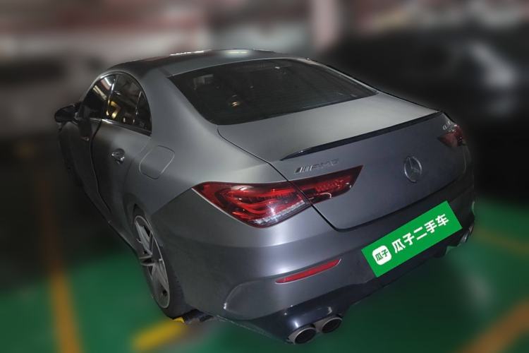 Used Mercedes-Benz CLA AMG 2021 AMG CLA 45 4MATIC+ Rear Left 45 Deg