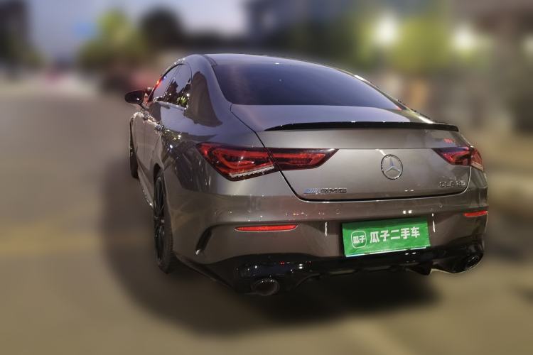 Used Mercedes-Benz CLA AMG 2021 AMG CLA 35 4MATIC Rear Left 45 Deg