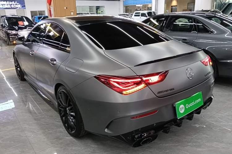 Used Mercedes-Benz CLA AMG 2021 AMG CLA 35 4MATIC Rear Left 45 Deg