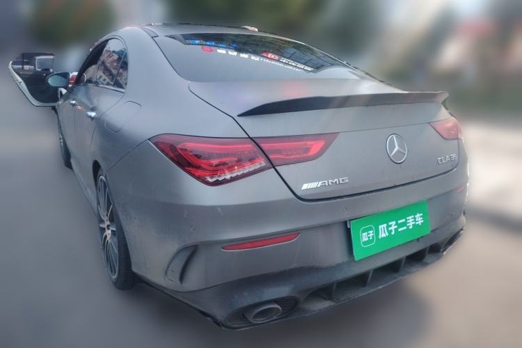 Used Mercedes-Benz CLA AMG 2021 AMG CLA 35 4MATIC Rear Left 45 Deg