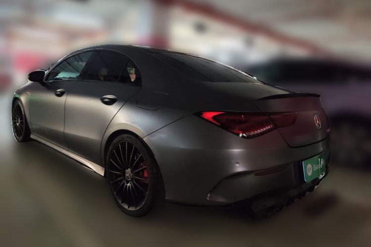 Used Mercedes-Benz CLA AMG 2021 AMG CLA 35 4MATIC Rear Left 45 Deg