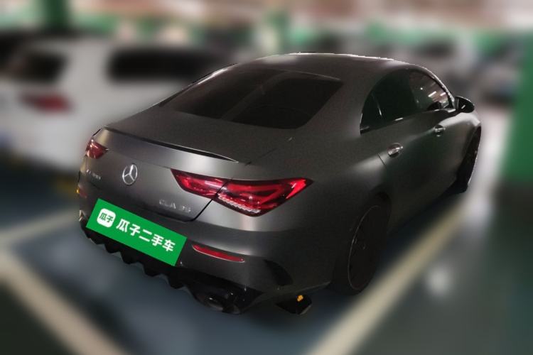 Used Mercedes-Benz CLA AMG 2021 AMG CLA 35 4MATIC Rear Right 45 Deg