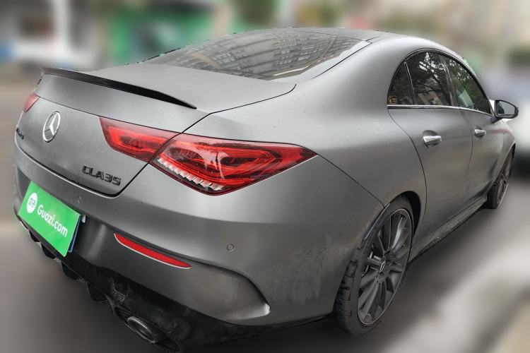 Used Mercedes-Benz CLA AMG 2021 AMG CLA 35 4MATIC Rear Right 45 Deg