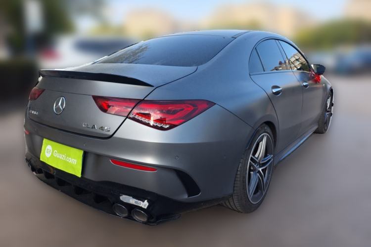 Used Mercedes-Benz CLA AMG 2021 AMG CLA 45 4MATIC+ Rear Right 45 Deg