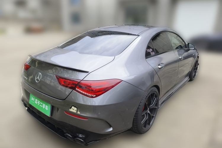 Used Mercedes-Benz CLA AMG 2021 AMG CLA 35 4MATIC Rear Right 45 Deg