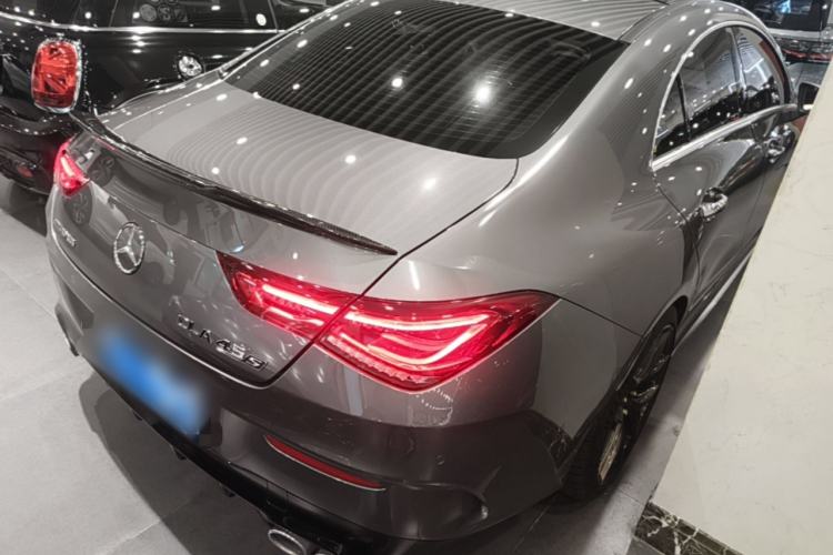 Used Mercedes-Benz CLA AMG 2021 AMG CLA 45 4MATIC+ Rear Right 45 Deg